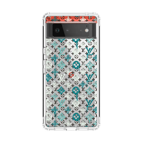 Skull Luxury Logo Pattern Google Pixel 6 Case