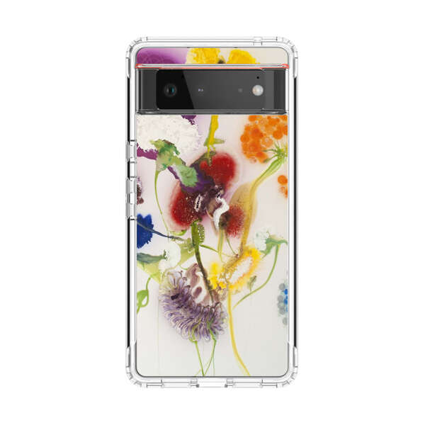 Vibrant Abstract Floral Artwork Google Pixel 6 Case