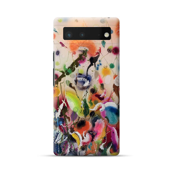 Colorful Abstract Art Google Pixel 6 Hard Case