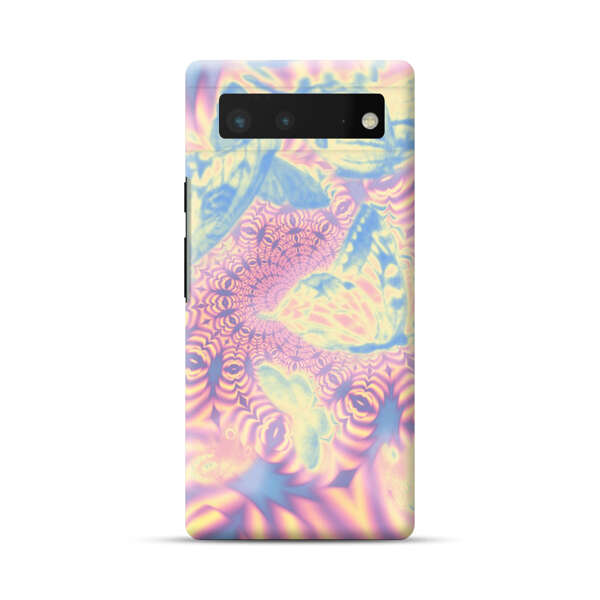 Ethereal Butterflies Psychedelic Swirl Google Pixel 6 Hard Case