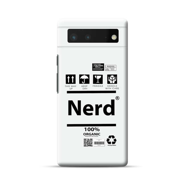 Minimalist Nerd Shipping Icons Design Google Pixel 6 Hard Case