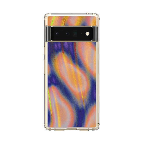 Abstract Vibrant Swirl Art Google Pixel 6 Pro Case