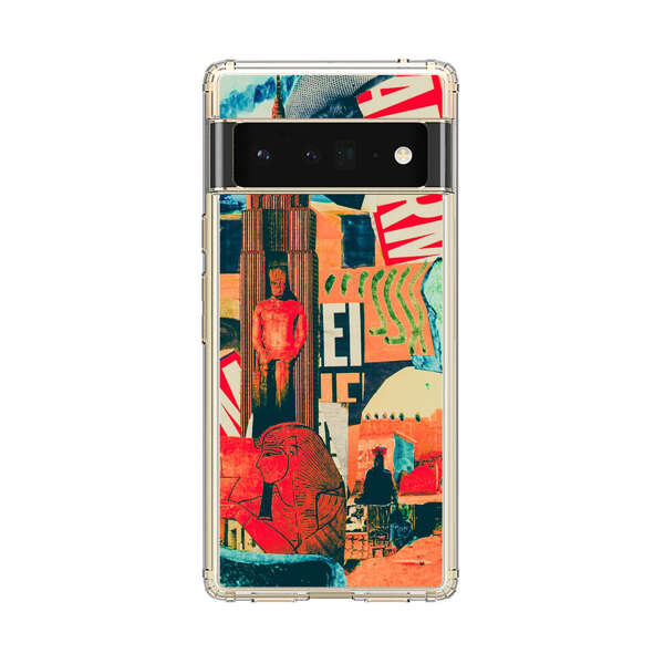 Artistic Urban Collage Google Pixel 6 Pro Case