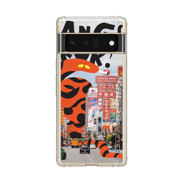 Bangkok Chinatown Snake Street Scene Google Pixel 6 Pro Case