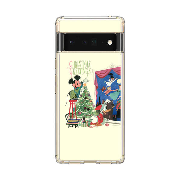 Christmas Disney Mickey Mouse and Peter Pan Google Pixel 6 Pro Case