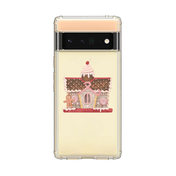 Gingerbread House Holiday Google Pixel 6 Pro Case