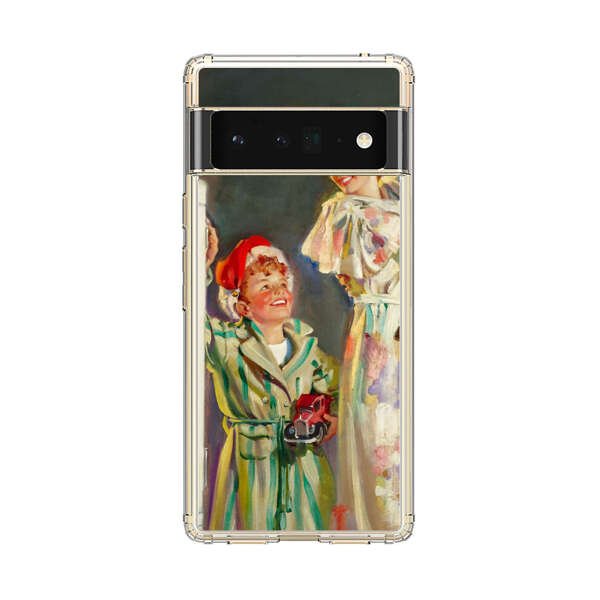 Joyful Family Christmas Celebration Google Pixel 6 Pro Case