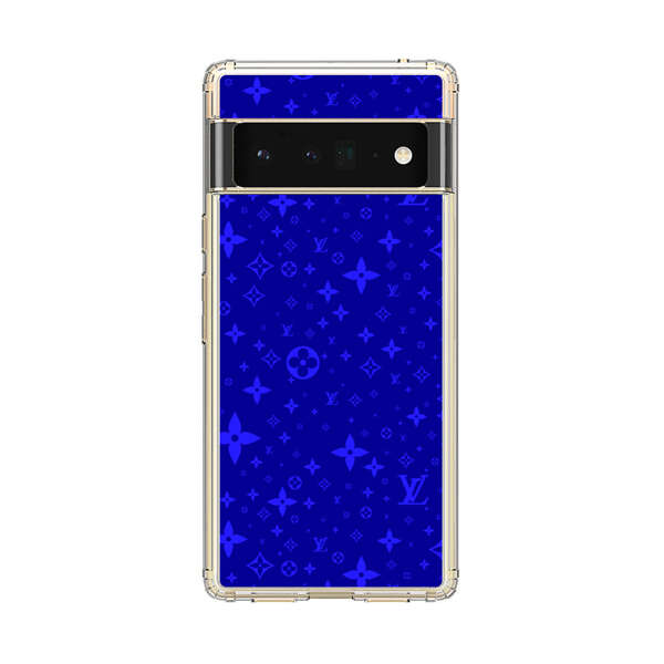 Luxury Blue Designer Pattern Google Pixel 6 Pro Case