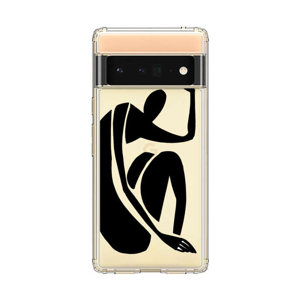 Minimalist Abstract Human Figure Google Pixel 6 Pro Case