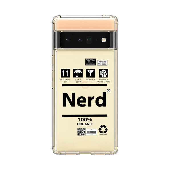 Minimalist Nerd Shipping Icons Design Google Pixel 6 Pro Case