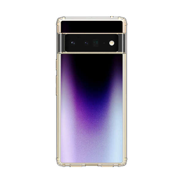 Purple Blue Gradient Flame Google Pixel 6 Pro Case