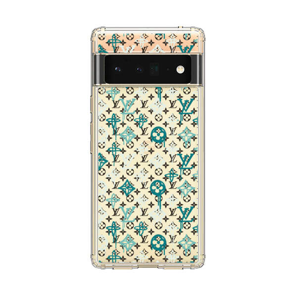 Skull Luxury Logo Pattern Google Pixel 6 Pro Case