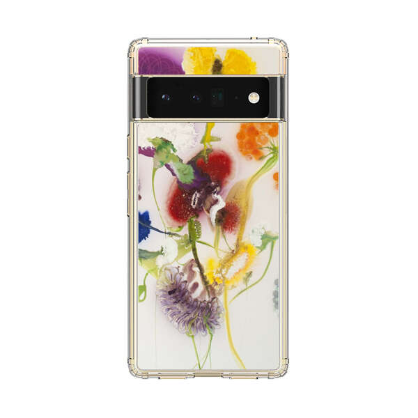 Vibrant Abstract Floral Artwork Google Pixel 6 Pro Case