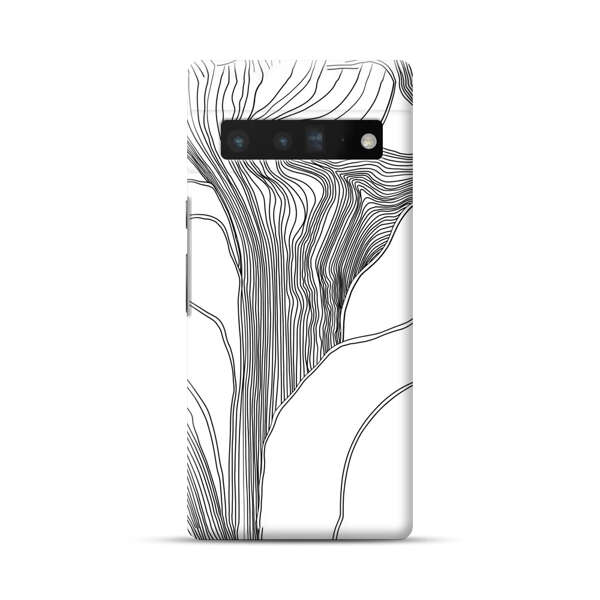 Abstract Line Art Design Google Pixel 6 Pro Hard Case