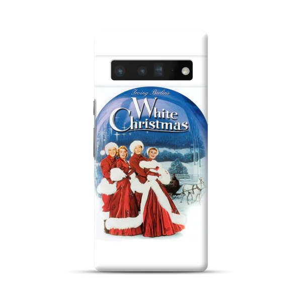 Classic White Christmas Scene Google Pixel 6 Pro Hard Case