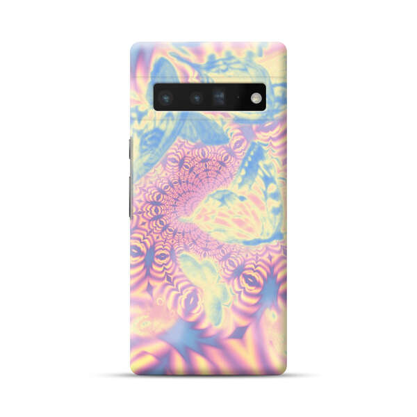 Ethereal Butterflies Psychedelic Swirl Google Pixel 6 Pro Hard Case