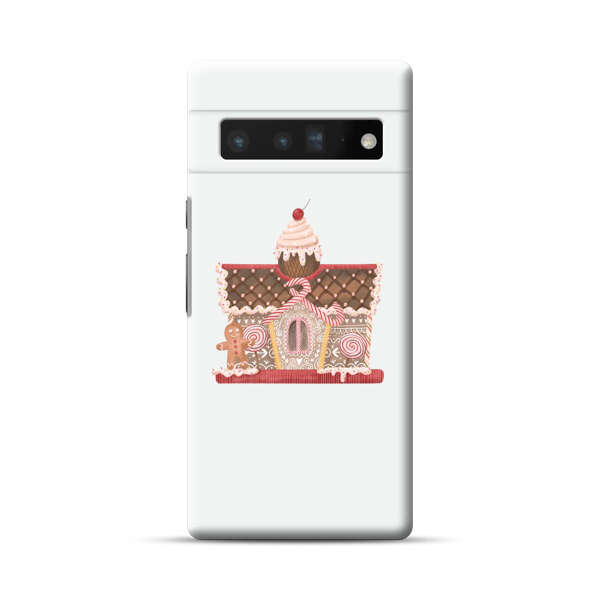 Gingerbread House Holiday Google Pixel 6 Pro Hard Case