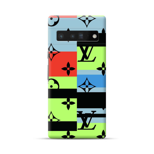 Luxury Designer Inspired Pattern Google Pixel 6 Pro Hard Case