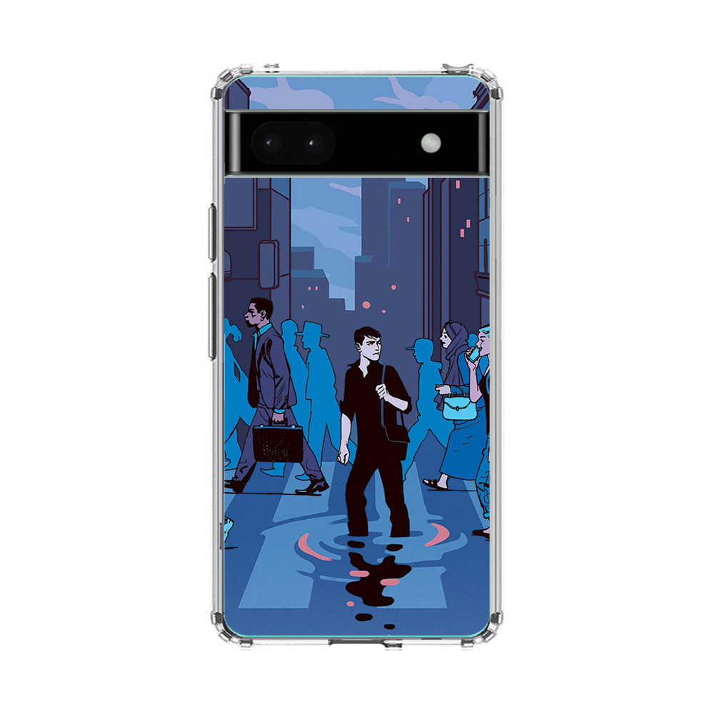 Urban Lonely Person Crosswalk Google Pixel 6a Case