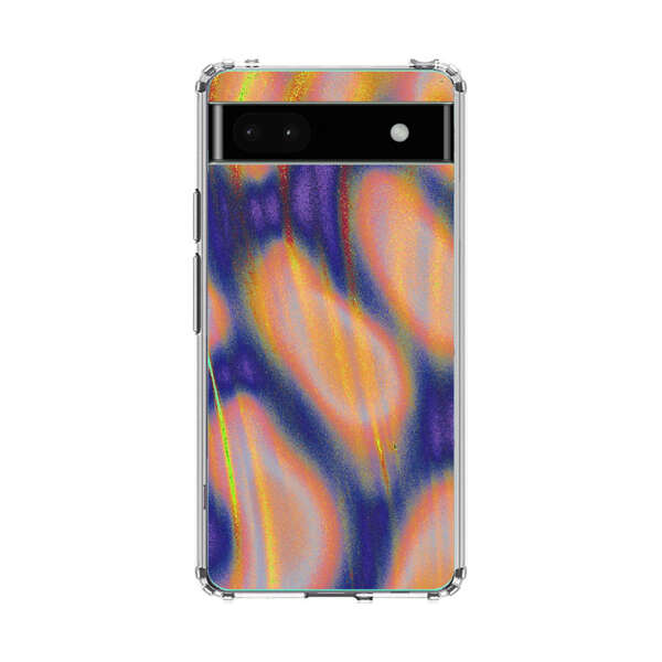 Abstract Vibrant Swirl Art Google Pixel 6a Case
