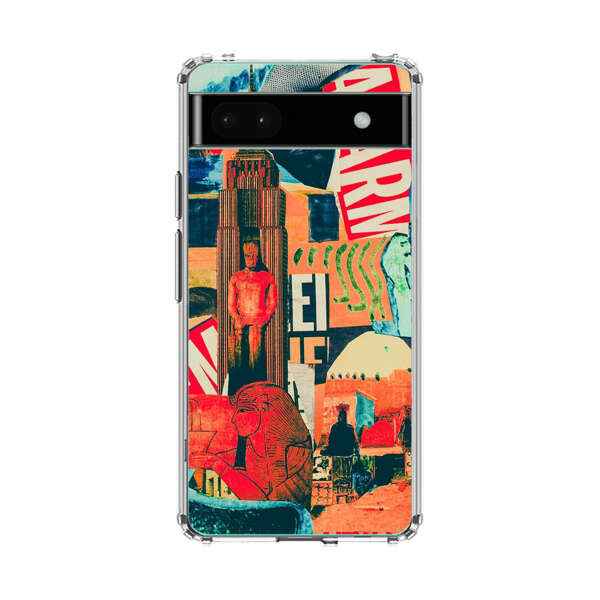 Artistic Urban Collage Google Pixel 6a Case