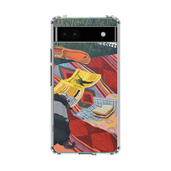 Charming Picnic Scene with Blanket and Food Google Pixel 6a Case