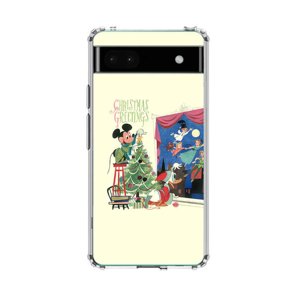 Christmas Disney Mickey Mouse and Peter Pan Google Pixel 6a Case