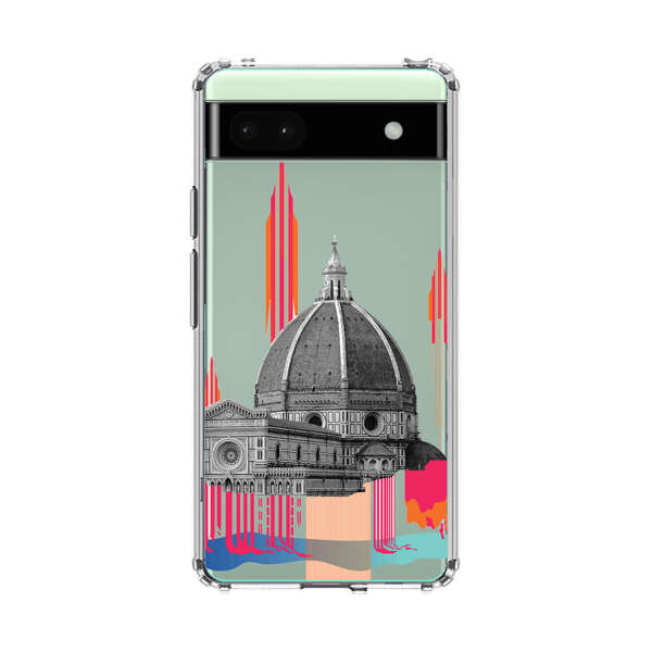 Florence Cathedral Dome Artistic Illustration Google Pixel 6a Case