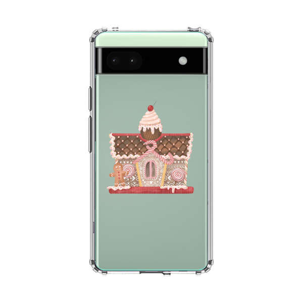 Gingerbread House Holiday Google Pixel 6a Case
