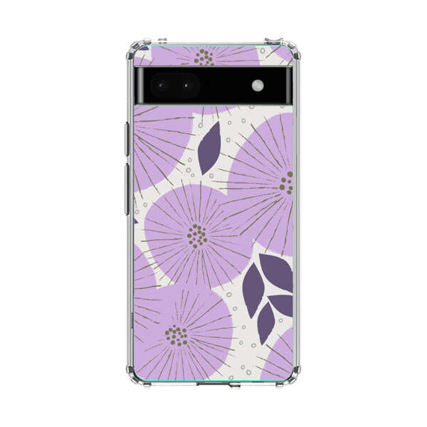 Lavender Flower Pattern Google Pixel 6a Case