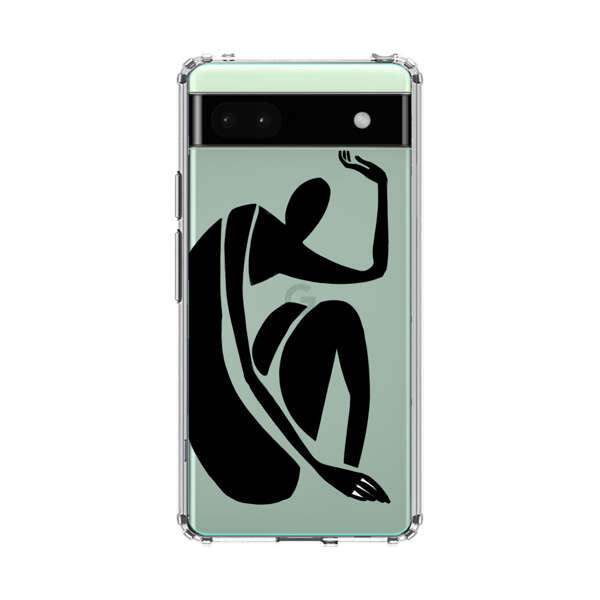 Minimalist Abstract Human Figure Google Pixel 6a Case