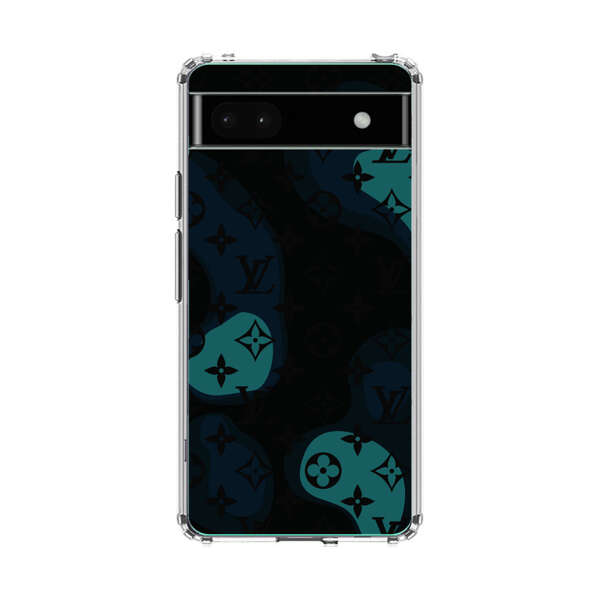 Modern Abstract Question Marks with Luxury Motifs Google Pixel 6a Case