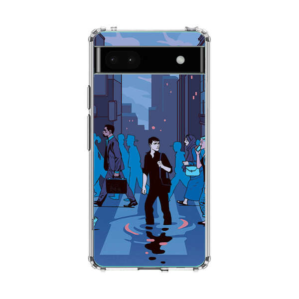 Urban Lonely Person Crosswalk Google Pixel 6a Case