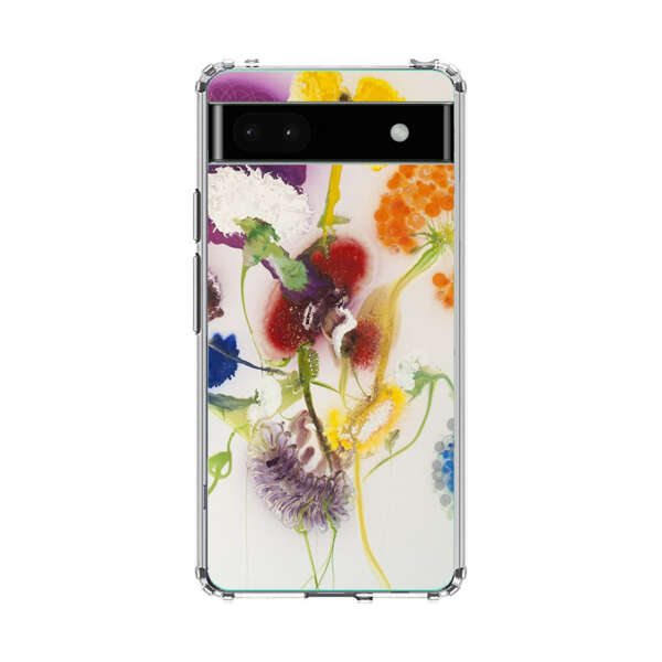 Vibrant Abstract Floral Artwork Google Pixel 6a Case