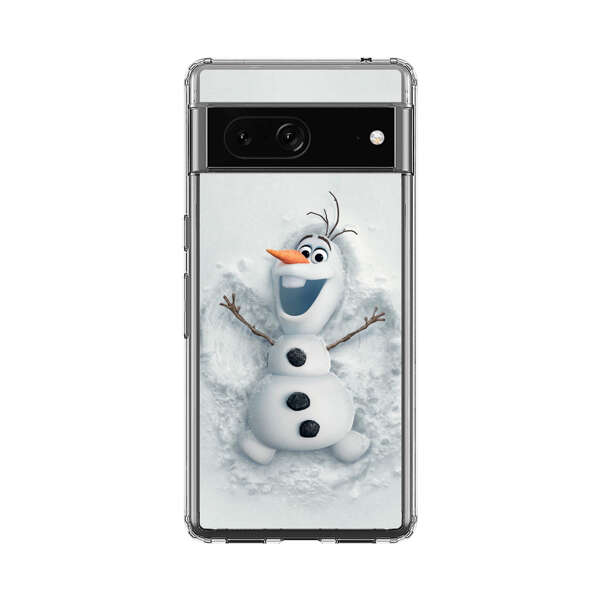 frozen snowman Google Pixel 7 Case