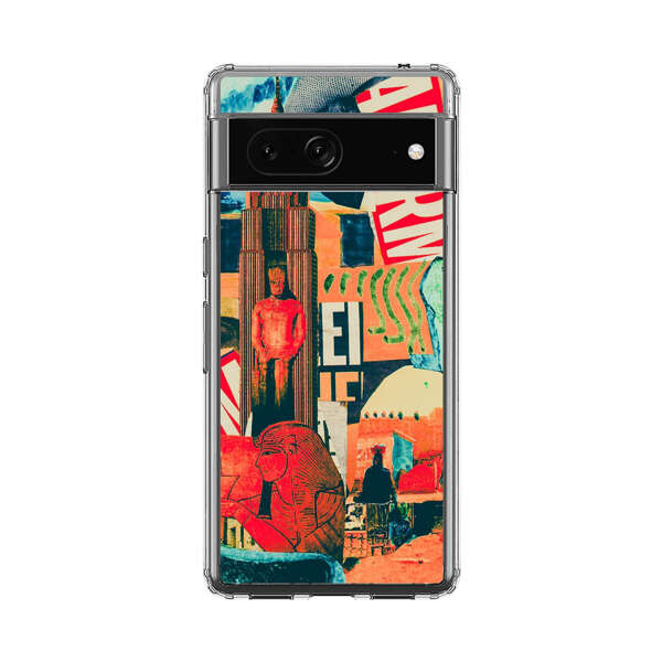 Artistic Urban Collage Google Pixel 7 Case