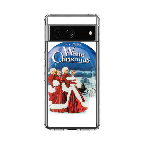 Classic White Christmas Scene Google Pixel 7 Case