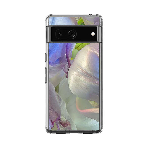 Delicate Pastel Flower Petals Close Up Google Pixel 7 Case