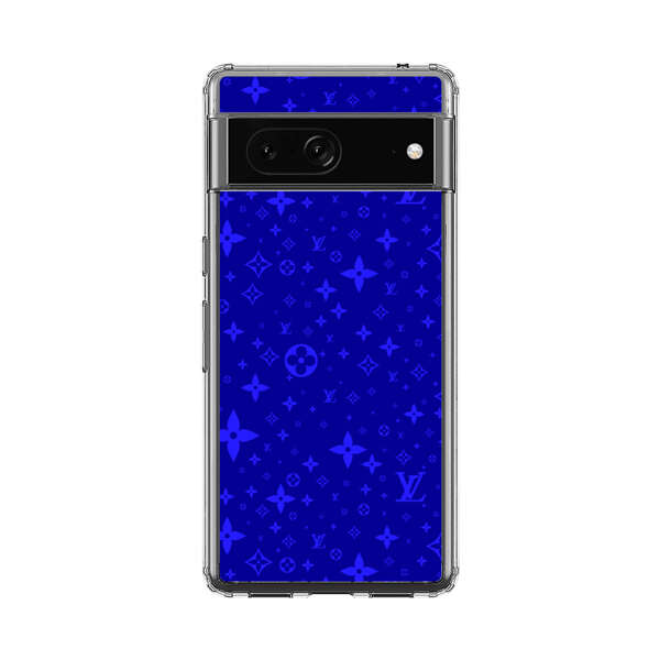 Luxury Blue Designer Pattern Google Pixel 7 Case