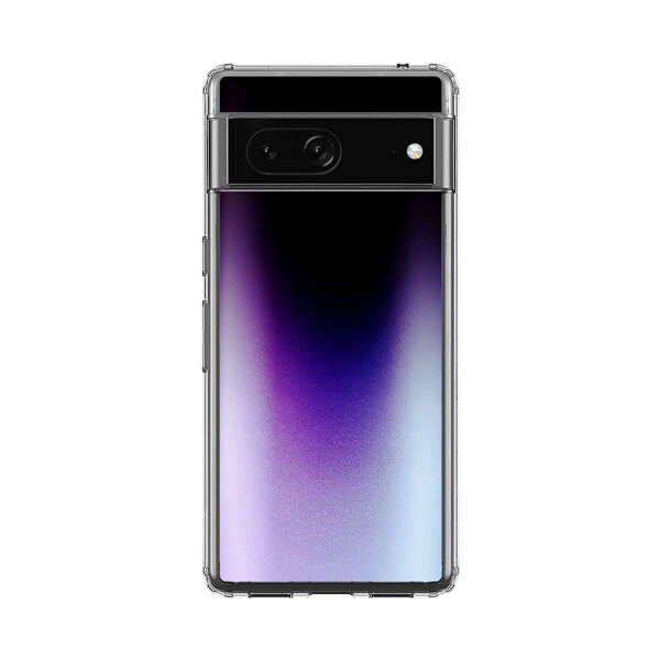 Purple Blue Gradient Flame Google Pixel 7 Case