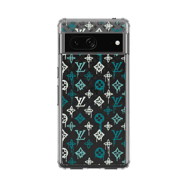Skull Luxury Logo Pattern Google Pixel 7 Case