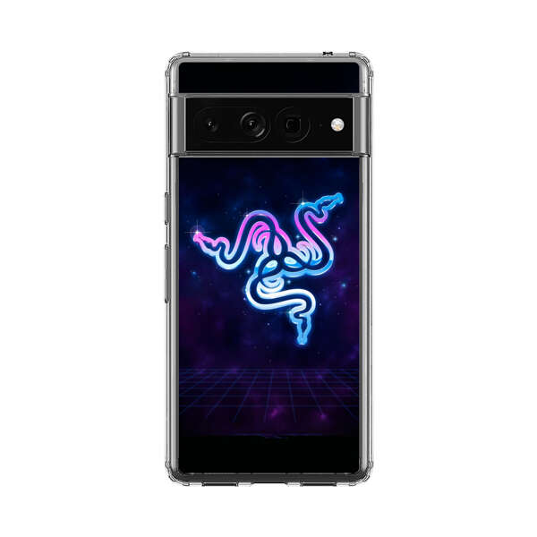 Glowing Neon Triple Snake Google Pixel 7 Pro Case