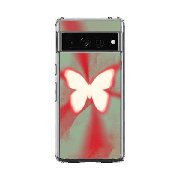 Glowing White Butterfly Abstract Radiant Design Google Pixel 7 Pro Case