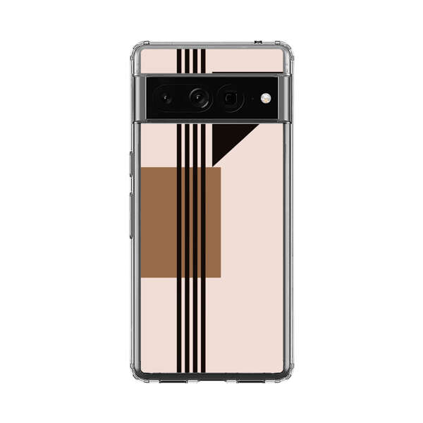 Minimalist Abstract Geometric Design Google Pixel 7 Pro Case