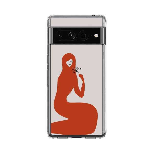 Minimalist Abstract Woman Silhouette Google Pixel 7 Pro Case