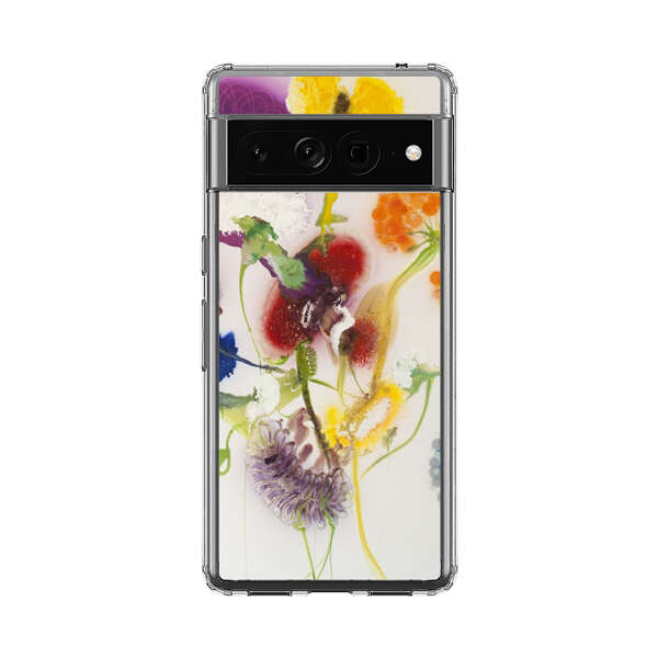 Vibrant Abstract Floral Artwork Google Pixel 7 Pro Case