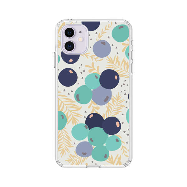 Abstract Berries Pattern iPhone 11 Case