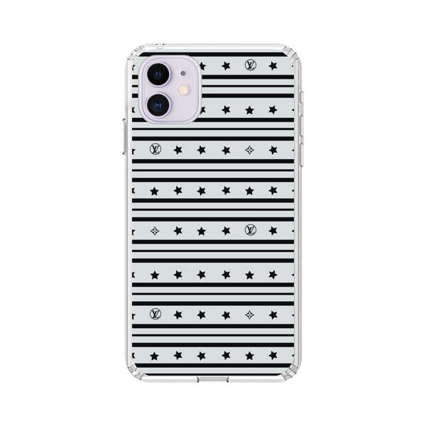 Elegant Stars Geometric Pattern iPhone 11 Case