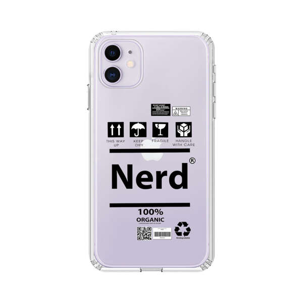 Minimalist Nerd Shipping Icons Design iPhone 11 Case