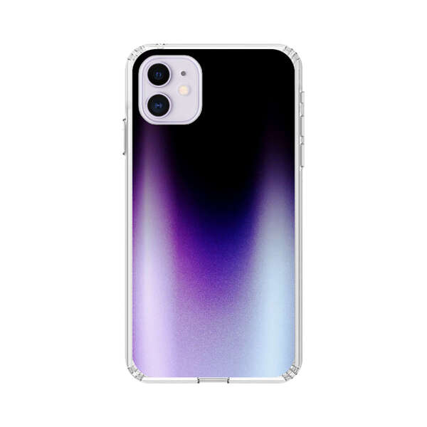 Purple Blue Gradient Flame iPhone 11 Case